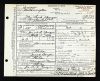 Leah Boyer Yeager - death certificate