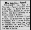 Amelia J. Purnell - Obituary