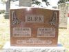 Solomon Burk family headstone