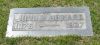 John W. Howard - headstone